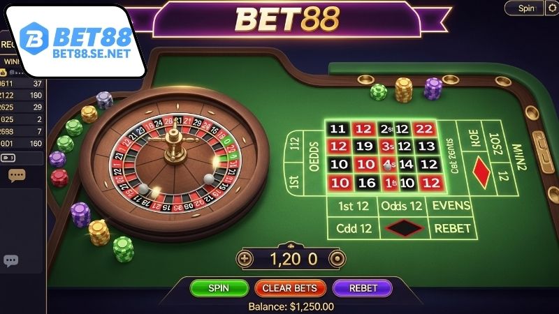 Roulette trực tuyến – Trải nghiệm quay số đỉnh cao 3 Cách chơi Roulette trực tuyến dễ hiểu